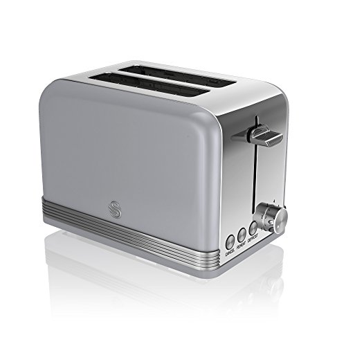 Swan 2-Slot Retro Toaster ST19010GRN Grau