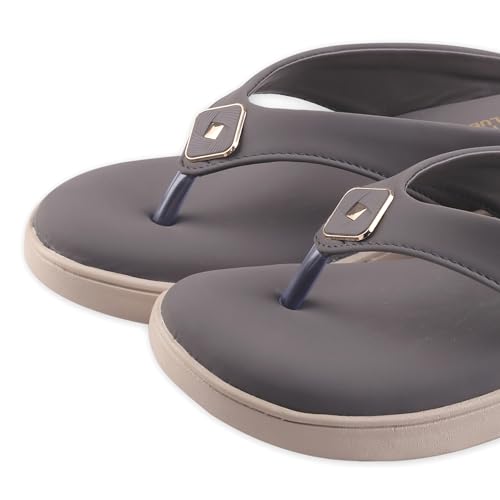 Image of ORTHO CLUB Women's Comfortable Wedge Sandals | Cushioned Sole, Slip-Resistant Design | Lightweight Women Sandal Footwear for Office & Casual Use | Sandal For Women