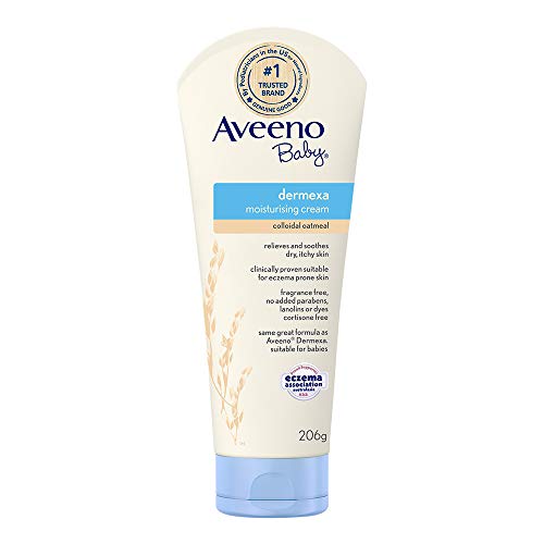 Aveeno Baby Products 9 Aveeno Baby Dermexa Moisturising Cream (206 G)
