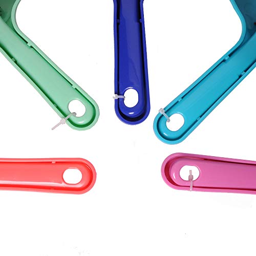 SHD Handels GmbH Veegset met rubberen handveger, op kleur gesorteerd - Image 5