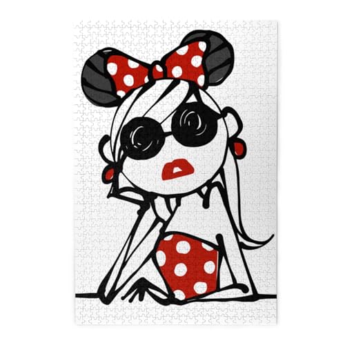 Daichi Miura 木製 パズル 娯楽 知育玩具 ストレス軽減 ジグソーパズル 減圧 装飾 室内装飾 壁飾り 誕生日プレゼント 子供 大人 1000pcs