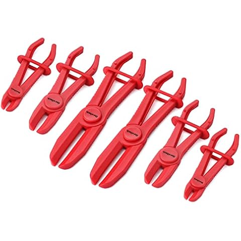 DURATECH 6pcs Hose Pinch Clamp Pliers Set Cover