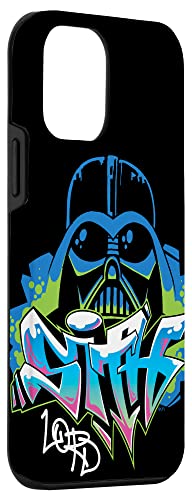 Coque iPhone 12 mini Star Wars évite les rayures style Dark Vador tag - 3
