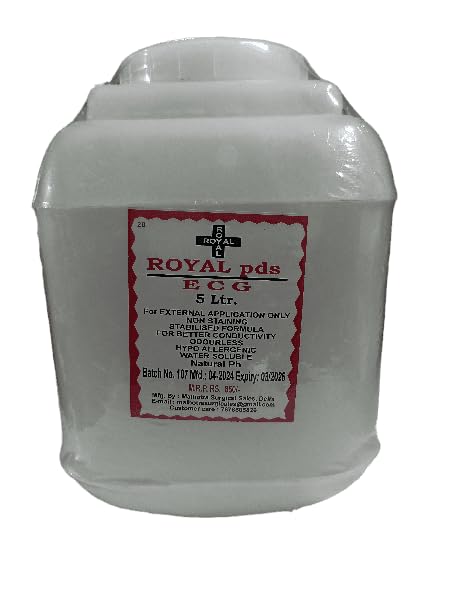 Care Of India ECG Gel 5-litre Jar (B0D5R45J6V) Amazon Price History, Amazon Price Tracker