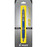 PILOT G2 Limited Refillable & Retractable Rolling Ball Gel Pen, Fine Point, Blue Barrel, Black Ink,...