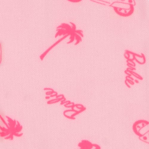 Image of Barbie Girls 2-Pack Shorts Set - Vibrant Tropical, Skate & Scooter Graphics Shorts for Kids