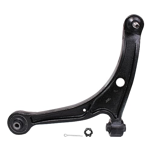 Image of Detroit Axle - Front 8pc Control Arms Kit for 2001-2005 Acura MDX Honda Pilot, 2 Lower Control Arms w /Ball Joints 2 Sway Bar End Links 4 Outer & Inner Tie Rods 2002 2003 2004 Replacement
