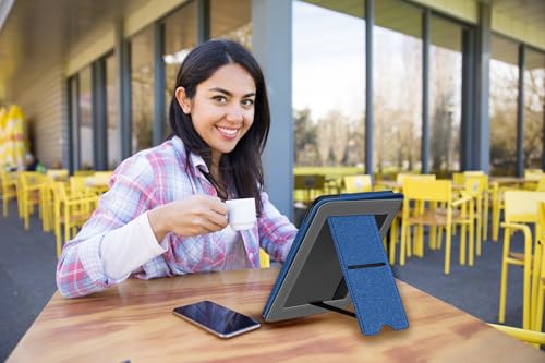 TOKILO Hülle für 7 eReader (12. Generation) - 2024 und Colorsoft Signature Edition (1. Generation 2024), Kickstand Schutzhülle mit Auto Sleep/Wake Funktion und Handschlaufe (K4)