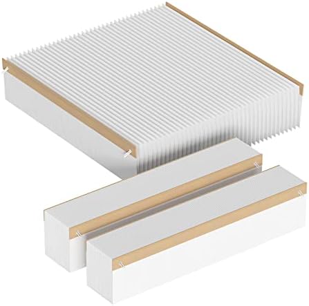 201 Replacement Filter Compatible with Aprilaire 2200, 2250, Space Gard 2200 Whole House Air Purifiers and Lennox PMAC-20C (Lennox X0445), MERV-10 Air Filter, 3-Pack