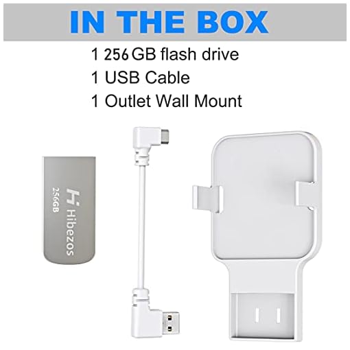 Hibezos 128Gb Usb Flash Drive&Outlet Mount For Blink Sync Module 2,Save Space&Easy Move Mount Bracket Holder For Blink Outdoor Blink Indoor Security Camera System,Without Messy Wires Or Screws - Image 8