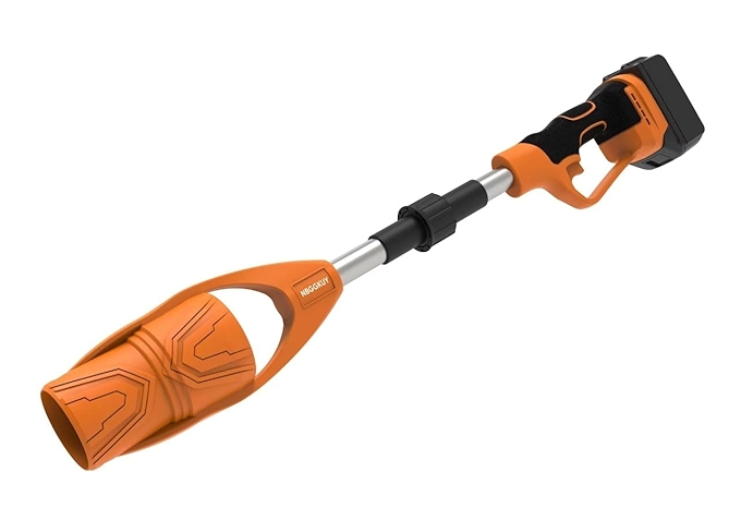 LORDHOO 无绳喷雾式吹叶机 600 CFM / 260 MPH 便携折叠式园林清洁工具