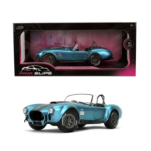 Image of Jada Pink Slips Shelby Cobra 427 MK2 1:18 Scale Diecast Model car Premium Collectible