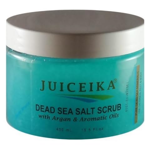 Dead Sea Salt Scrub with Argan & Aromatic Oils by Juiceika Cover