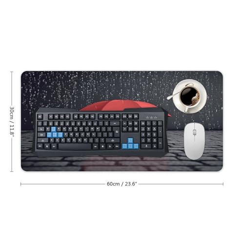 Red Umbrella en Rain Mouse Pad impermeable antideslizante miniatura 2