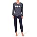 Produktbild Normann Damen Pflegeoverall im Pyjama-Look Large