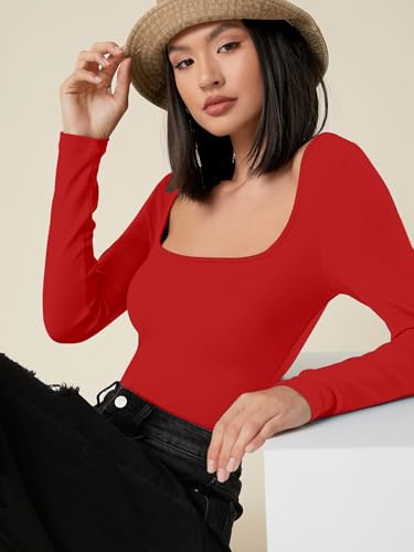 Image of Aahwan Women's & Girl's Solid Long Sleeve Polyester Slim Fit Top