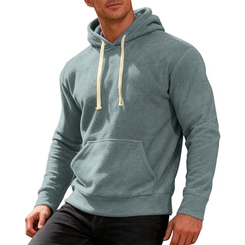 Sudaderas moteras hombre invierno y chaquetones deporte informal sudadera gris S