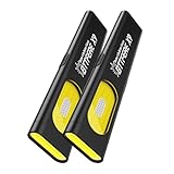 Bttfere 2 Pack Pocket Flashlight EDC Clip Light with Magnetic Base - 675 Lumen USB-C Rechargeable Slim Flat IPX4 Waterproof Dual Modes Compact LED Flashlight for Camping Travel Emergency