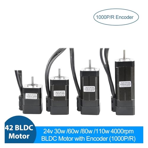 Servomoteur brushless 24V compact avec encodeur optique
