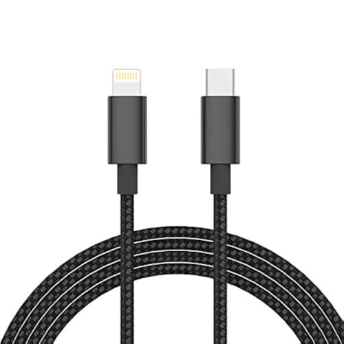 Apple MFi�F�� USB C - Lightning�P�[�u�� iPhone X/XS/XR/XS Max / 8/8 Plus�p �d���������T�|�[�g (Type C�[�d��Ŏg�p) 4�t�B�[�g 4 Feet