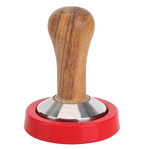 Mango de madera para cocina, base de acero inoxidable, polvo de café, prensa, martillo, herramienta de manipulación - Imagen 3