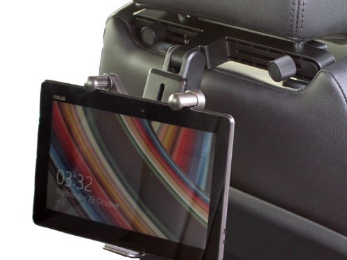 Navitech Tablet Pc In Car Headrest/Back Seat Black Expandable Firm Grip Mount Cradle Compatible With The Samsung Galaxy Tab 10.1 V, Samsung Galaxy Tab 8.9, Samsung Galaxy 7.7 #TOP3