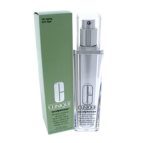 Clinique Sculptwear Lift and Contour Face & Neck Serum for Unisex, 3.4 Ounce