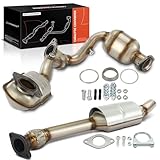A-Premium Front and Rear 2-PC Catalytic Converter Kit Direct-Fit Compatible with Ford Taurus 2000-2007 3.0L & Mercury Sable 2000-2005 3.0L, EPA Compliant