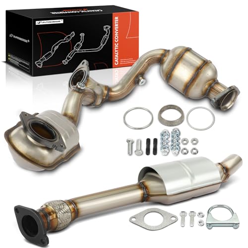 A-Premium Front and Rear 2-PC Catalytic Converter Kit Direct-Fit Compatible with Ford Taurus 2000-2007 3.0L & Mercury Sable 2000-2005 3.0L, EPA Compliant