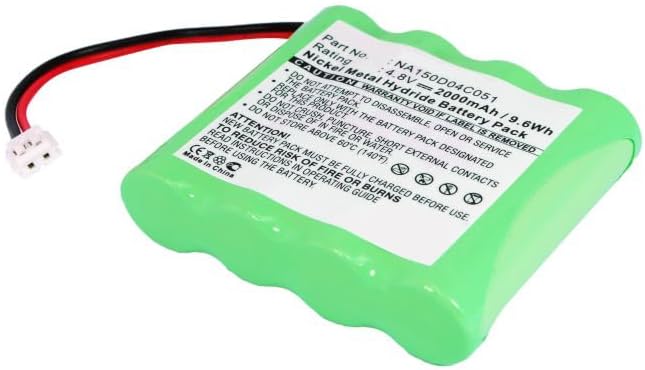 Miniatura 2 de Synergy Digital Baby Monitor Battery, Compatible with Philips NA150D04C051 Baby Monitor Battery (Ni-MH, 4.8V, 2000mAh)