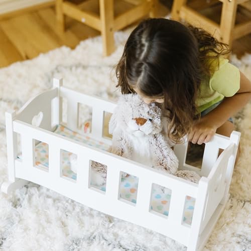 Melissa & Doug 96566 Mine To Love Wooden Play Cradle For Dolls thumb #1