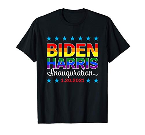 Biden Harris Inauguration 1.20.2021 LGBTQ Gay Pride Gift T-Shirt