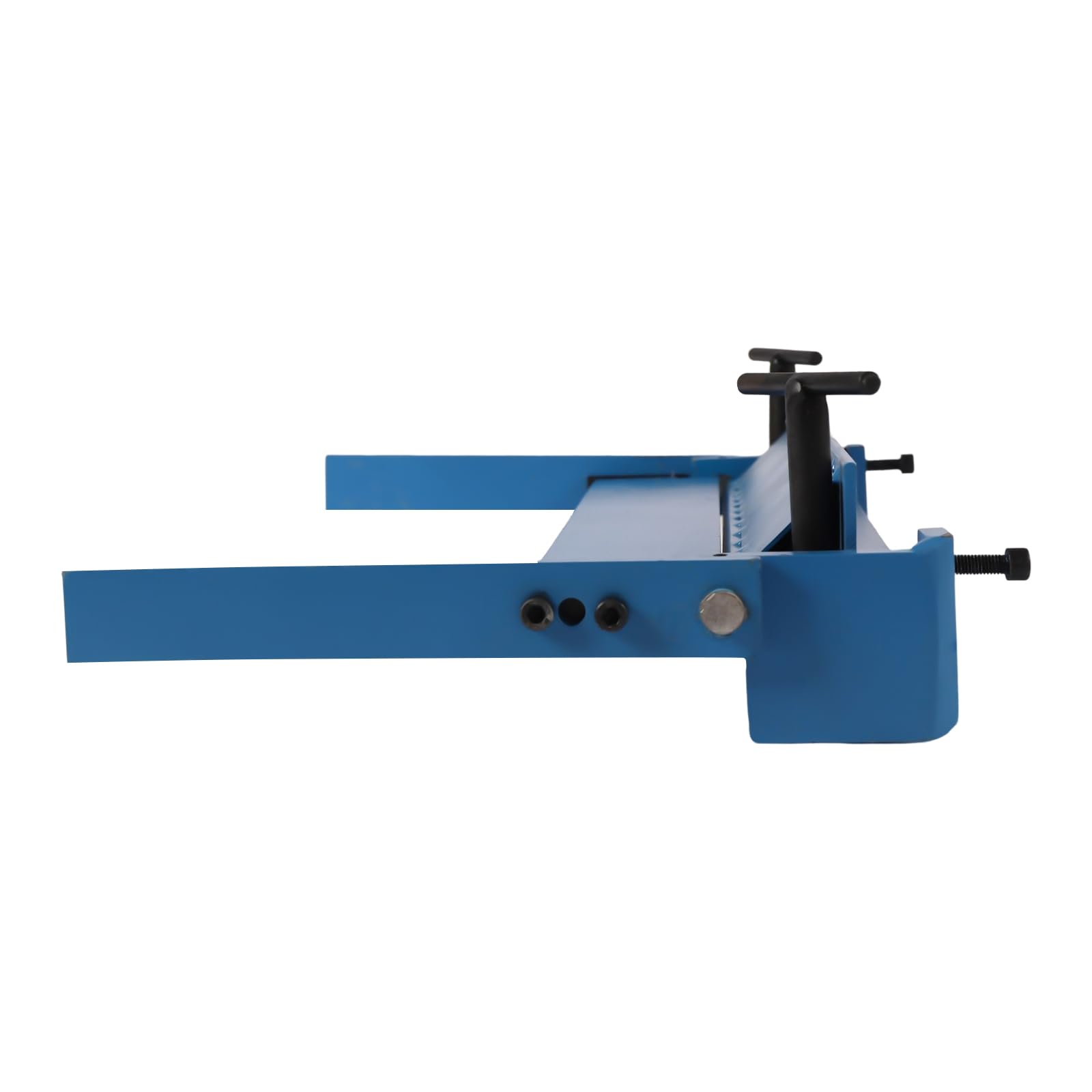 450mm Blechbiegemaschine,0-120°Biegemaschine,Faltkapazität 1-1,2 mm,Q235-Kohlenstoffstahl,Manuelle Biegemaschine Tischmontage mit Schraubstock,Abkantbank für Metallbearbeitung und Werkstätten