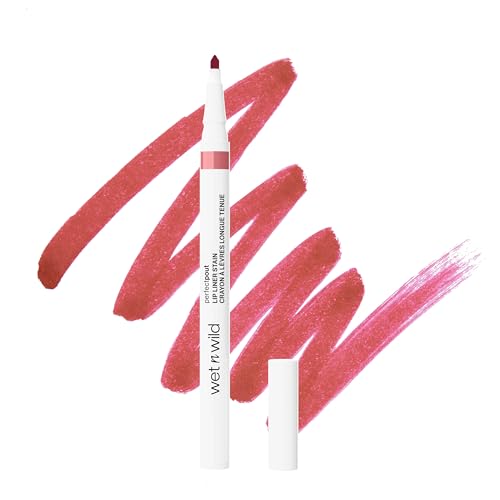 Wet n Wild Perfect Pout Lip Liner Stain, Matita Labbra a Prova di Trasferimento per Riempimento labbra, Punta per Elevata Precisione e Lato Piatto per Facile Riempimento, Lunga Durata, I'm Blushing