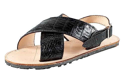 White Diamonds Boots Men Exotic Sandals Genuine Crocodile Leather Huaraches Piel Cocodrilo