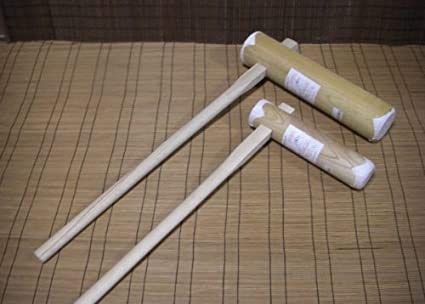 Amazon | 餅つき道具 杵M・杵SSセット(teto252) オフィス木村it21