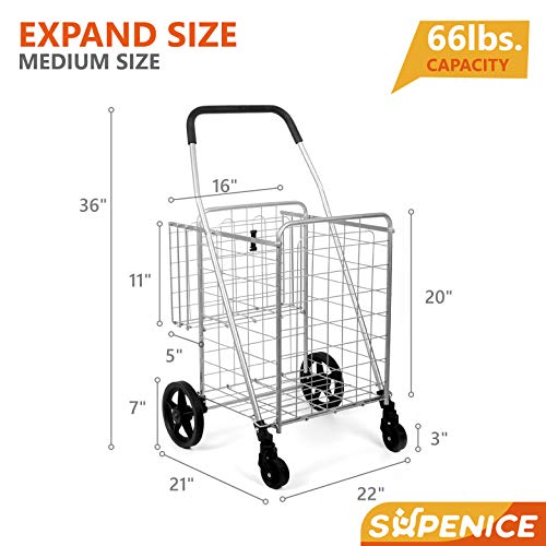 Supenice SN7504 Grocery Utility Shopping Cart thumb #2