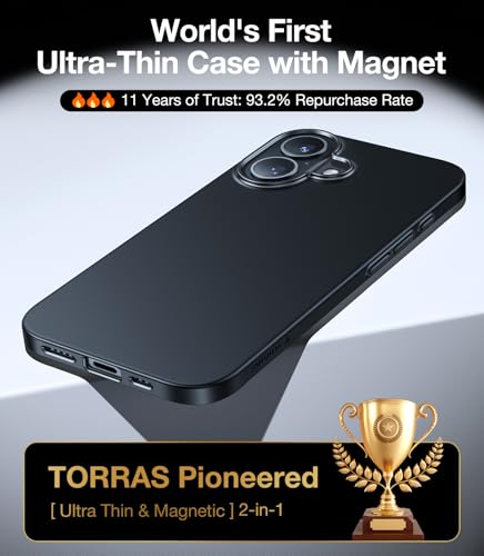 TORRAS USC C to USB C Cable & Magnetic Case — Buy Together to Save 15% - image 3