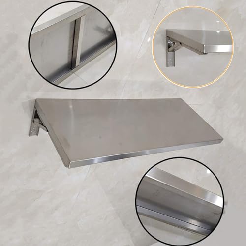 Table à manger murale pliable à rallonge verticale 100x30 - 5