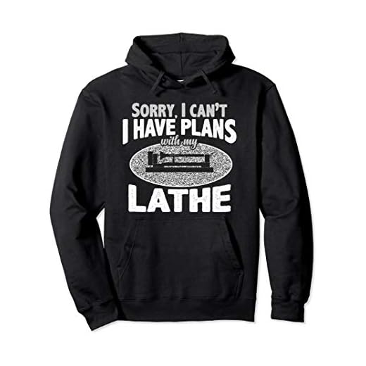 I Have Plans With my Lathe Wood Turning Pullover Hoodie