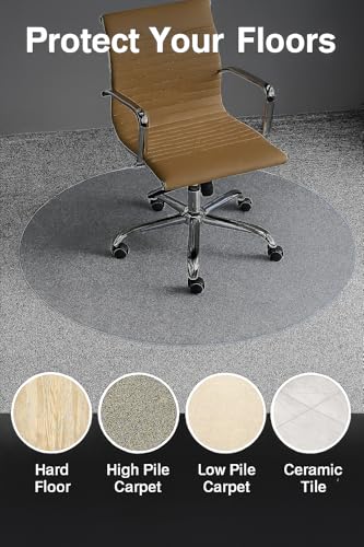 Audio-Visual Direct 48" Tempered Glass Table Top with Rounded Edge 5/16" Thick
