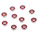 Baoblaze 10pcs ABEC 9 ABEC 7 Roulements à Billes de Bébé Scooter Planche à roulettes Grande Vitesse Bearings - Rouge, ABEC 7
