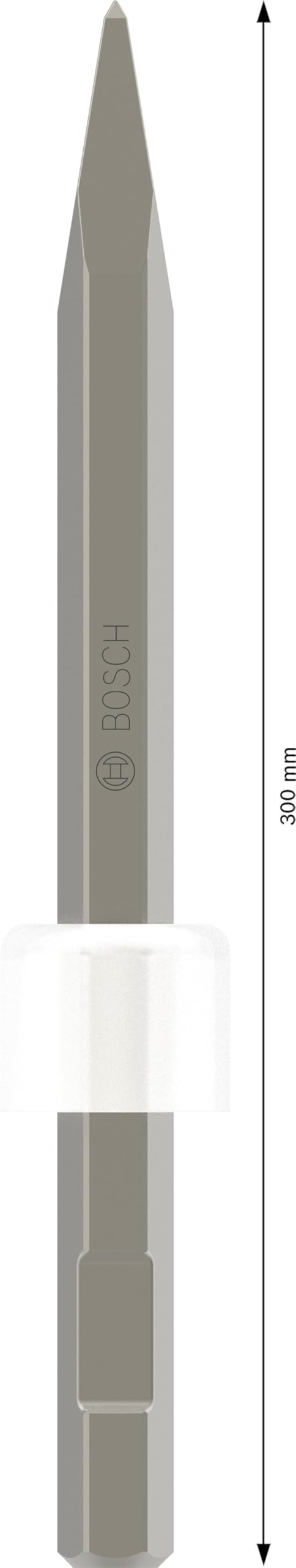 Bosch 1618630000 1 618 630 000 Burin pointu Gris, 19 x 300 mm