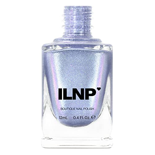 ILNP On Repeat - Icy Blue Holographic Shimmer Nail Polish