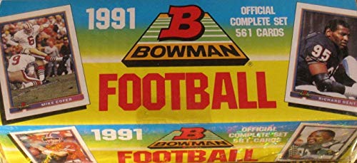 Cartes Bowman 1991 Football lot de 561 objets de collection NFL vintage