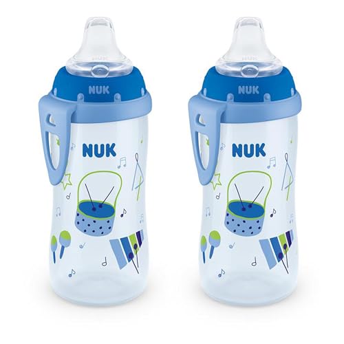 Image of NUK Active Sippy Cup 10 oz 2 Pack 8+ Months Blue