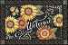 Sunflower Chalkboard MatMates Doormat