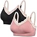 UMIPUBO Soutien-Gorge Allaitement Maternité sans Couture Bra de Grossesse Postnatal Prénatale sans Armature pour Femmes allaitant, C, XL