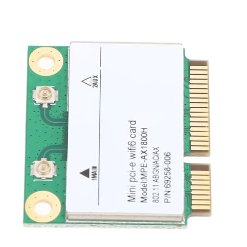 MPE AX1800H PCIe Wi Fi 6 Card Module con chipset RTL8852BE, 1800Mbps Dual Band MU MIMO 2.4GHz y 5GHz para laptops y desktops miniatura 7