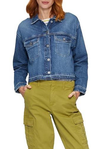Veste en jean s.Oliver femme pour structurer un look décontracté